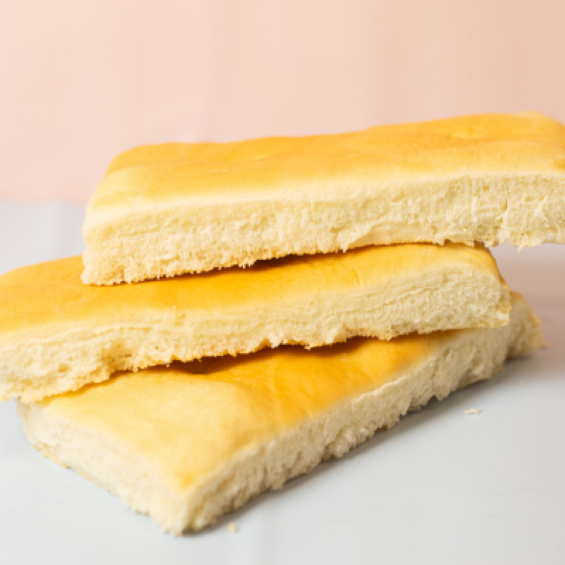 Caja pan ciabatta blanco